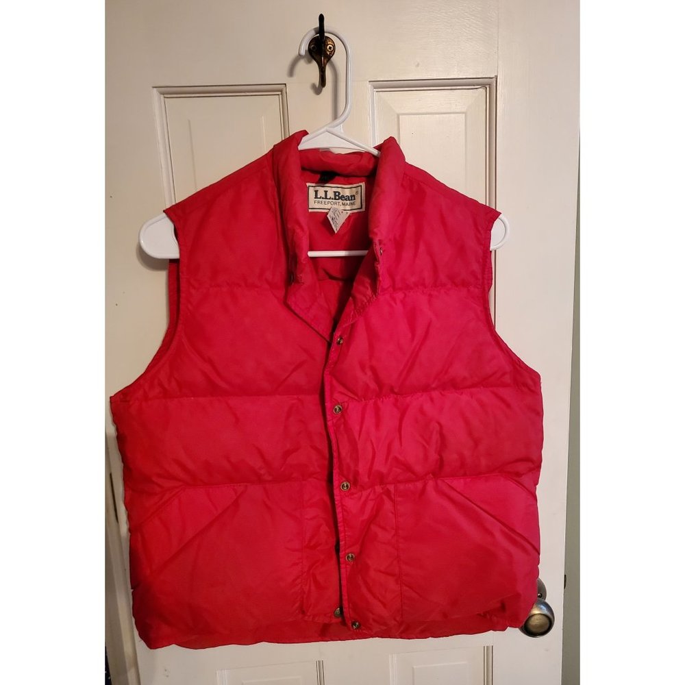 L.L. Bean vest - red - Women's medium